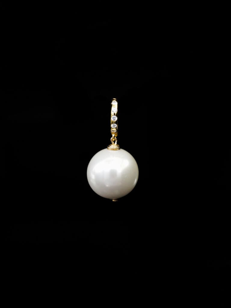 Iconic Freshwater Big Pearl Charm