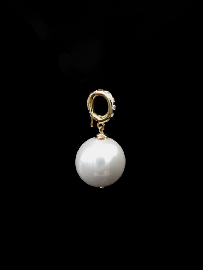 Iconic Freshwater Big Pearl Charm