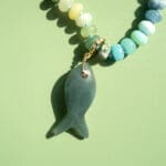 Juicy Gemstone Fish Charm