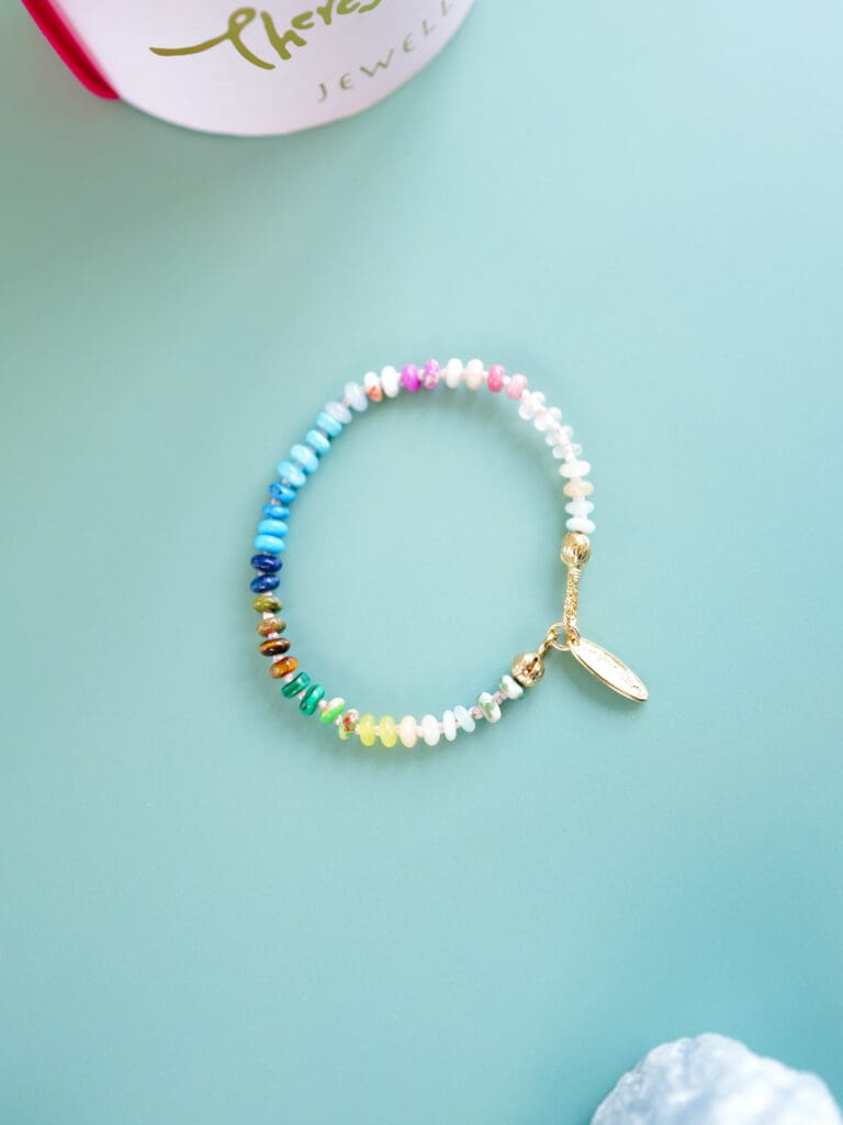 Mini Rainbow Gemstones Bracelet