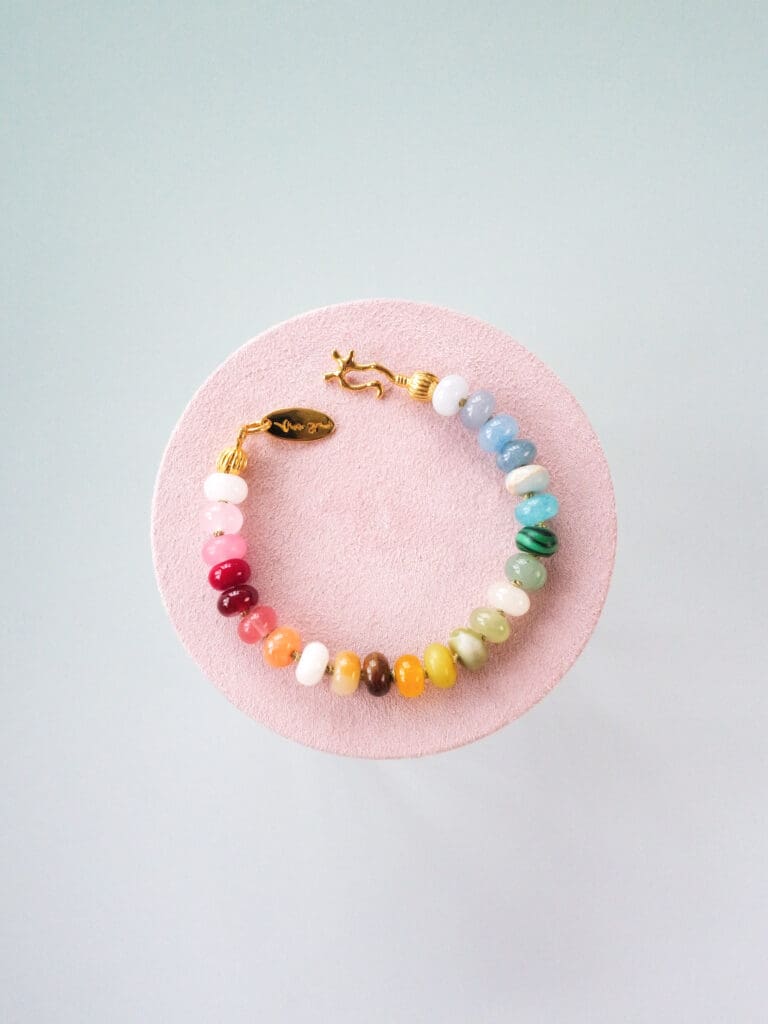 Rainbow Gemstones Bracelet