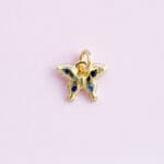 Blue Garden Butterfly Charm