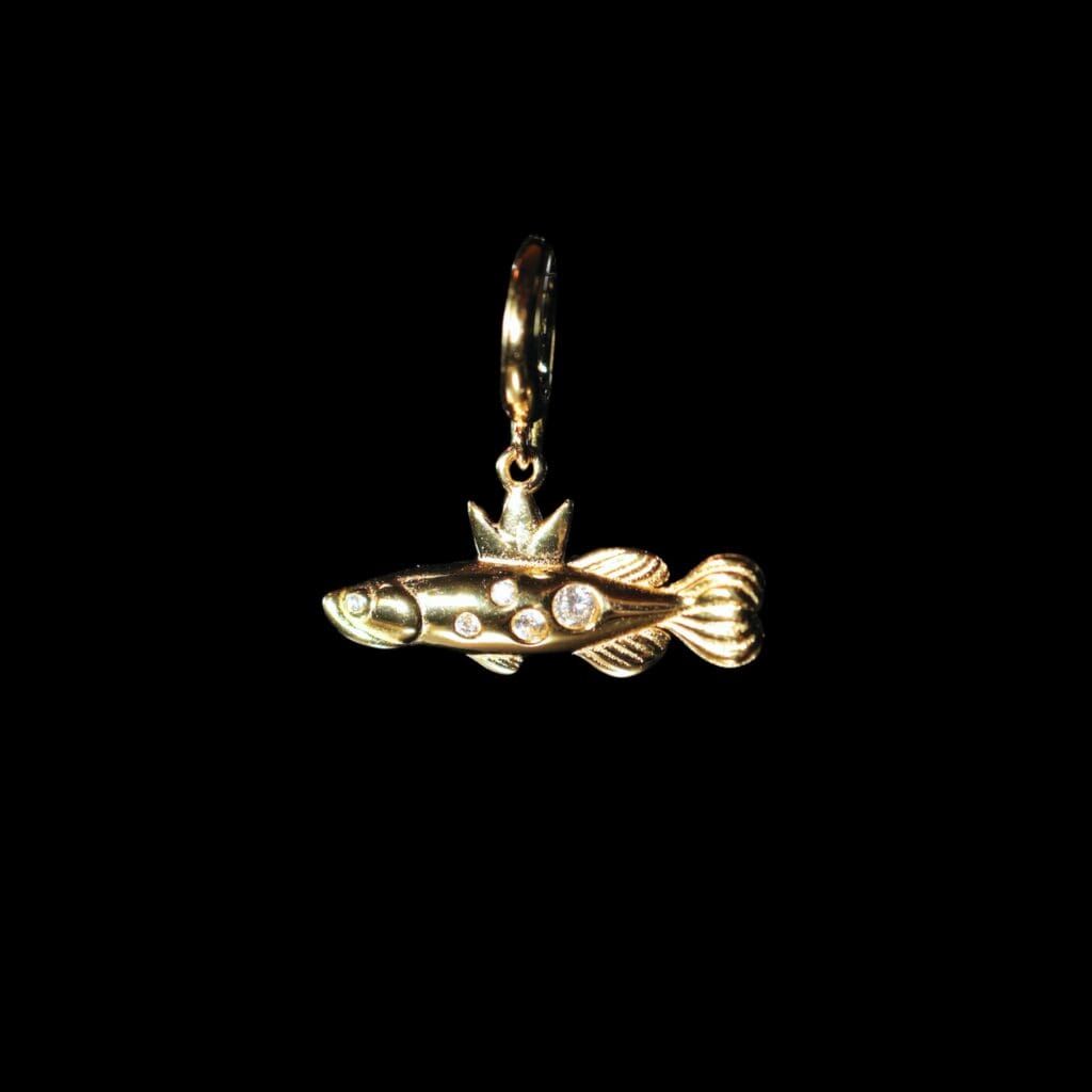 Fish King Charm