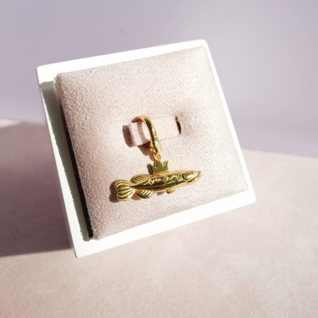 Fish King Charm