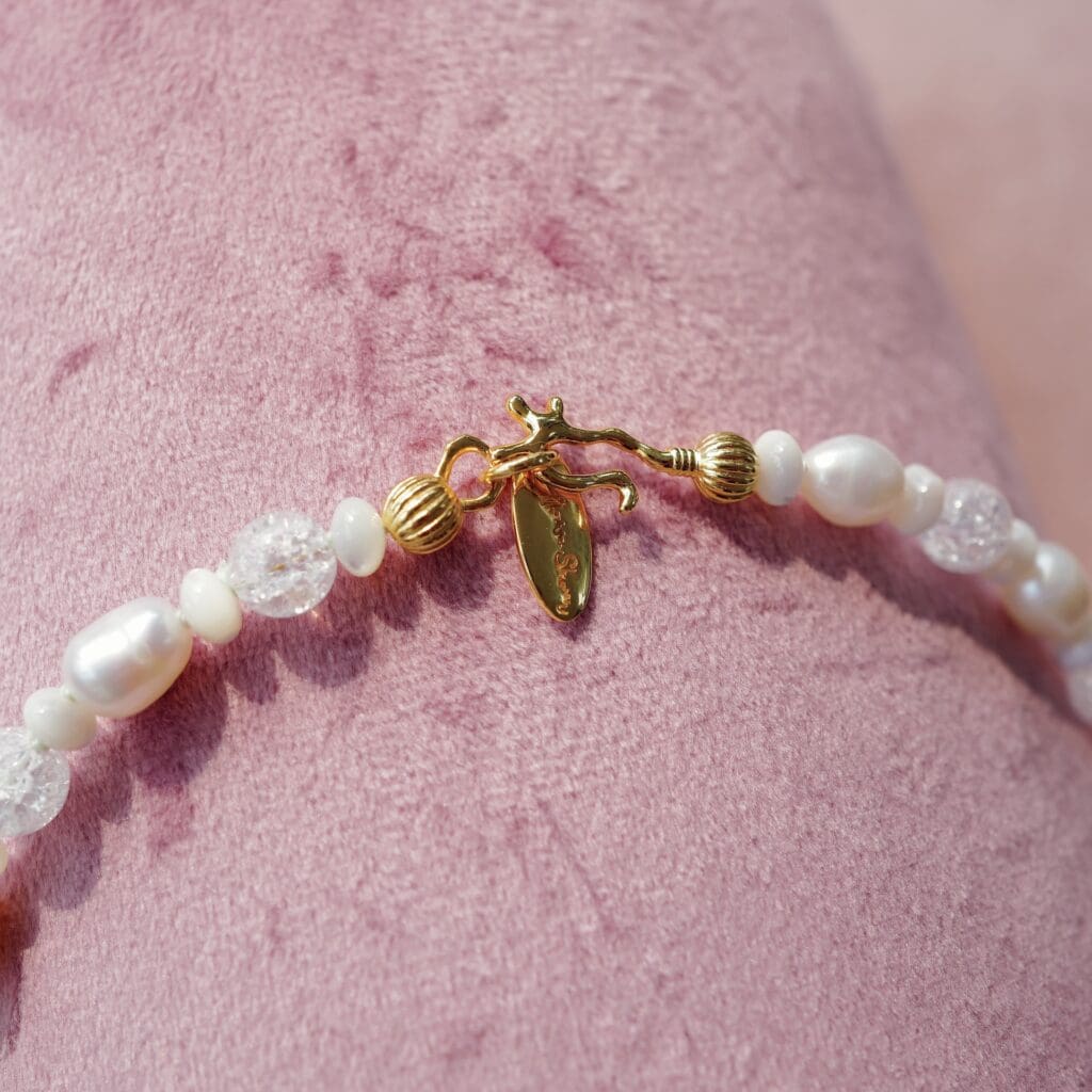 Freshwater Pearl & Gemstone Necklace