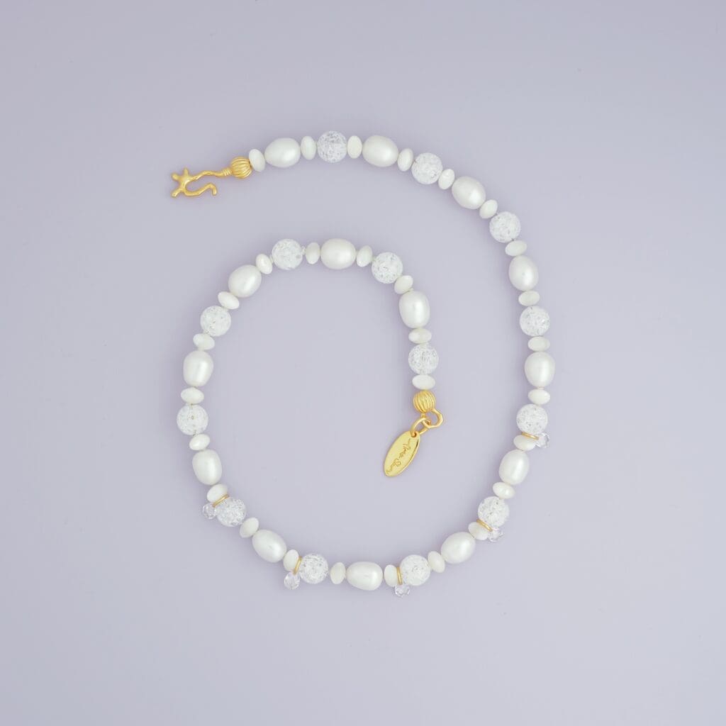 Freshwater Pearl & Gemstone Necklace